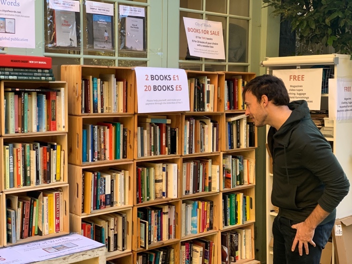 City of Words pop-up used&nbsp;bookshop